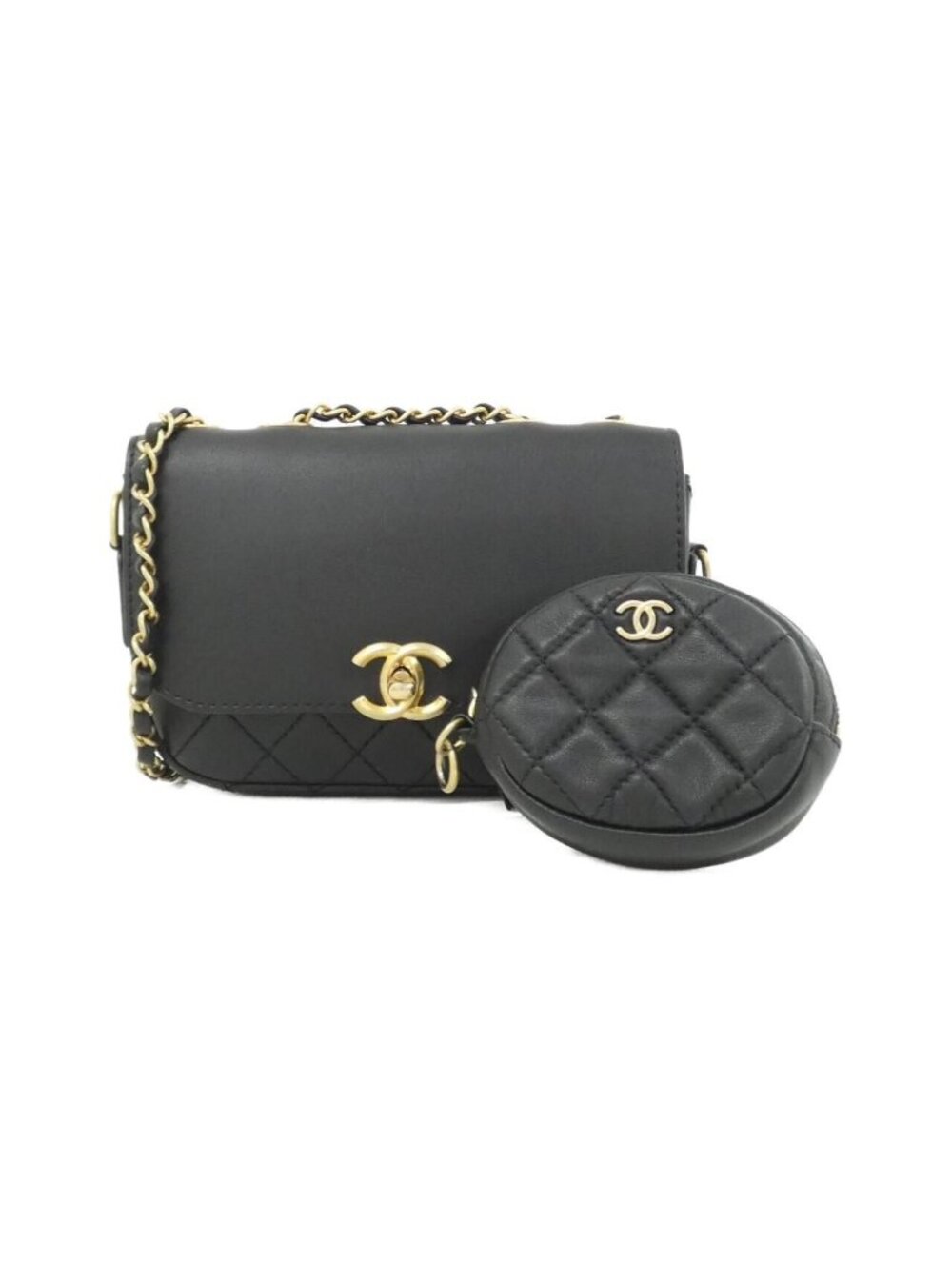 Chanel Shoulder Bag Black